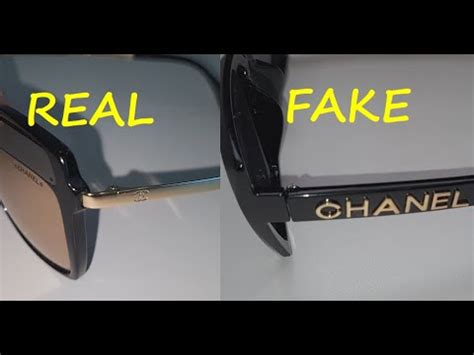 fake chanel sunglasses vs real|how to tell chanel authenticity.